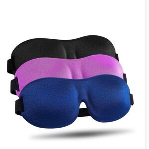 Sleep Mask Set- Adult One Size-3 Pack